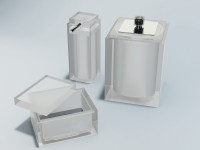 CONJUNTO GOURMET 3Pç C/ Sobre-tampa em   INOX DEC Cubo CONJUNTO GOURMET 3Pç C/ Sobre-tampa em   INOX DEC Cubo
