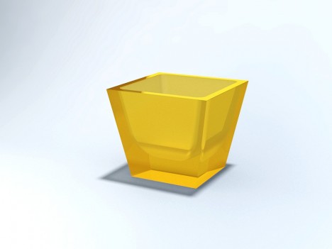 VASO Pirâmide Nº 01  VASO Pirâmide Nº 01